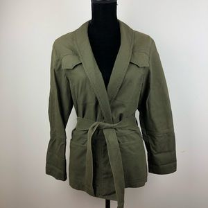 Aritzia Jackets & Coats - Aritzia Wilfred cotton self tie utility jacket Aritzia Jackets & Coats - Aritzia Wilfred cotton self tie utility jacket